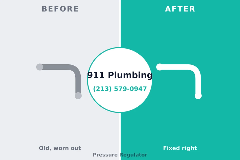 Before and after: plumbing company Edmond, OK